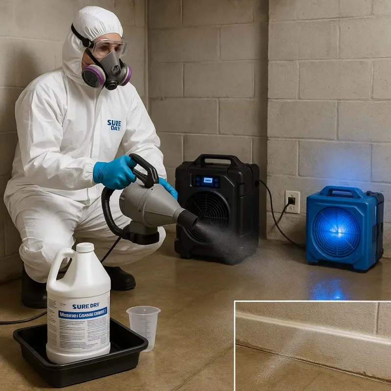 Sanitization and Odor Removal process in Greenville, PA