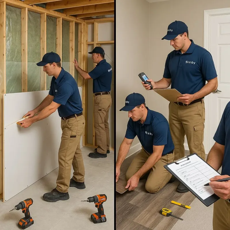 Repairs and Reconstruction process in Greenville, PA
