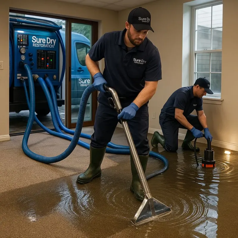 Water Extraction and Removal process in Greenville, PA